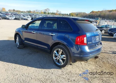 2012 Ford Edge Sel z USA, uszkodzony, nr VIN 2FMDK3JC5CBA89715